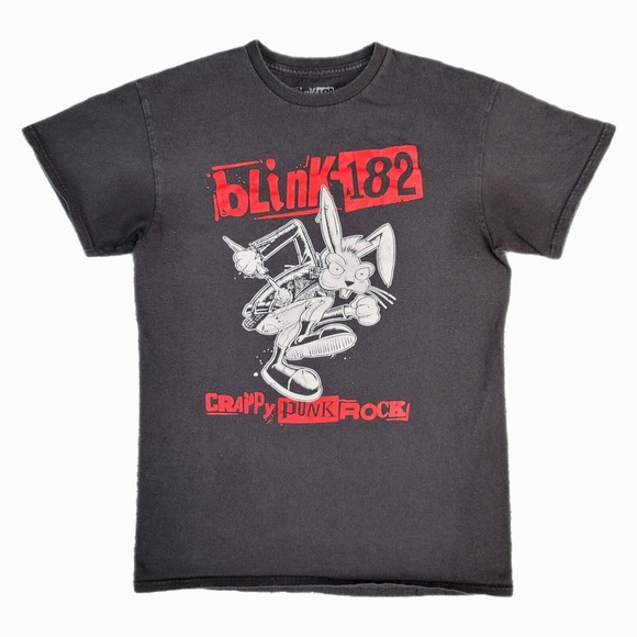 Blink-182 Other - Blink-182 Band Tee Crappy Punk Rock Black T-Shirt Medium